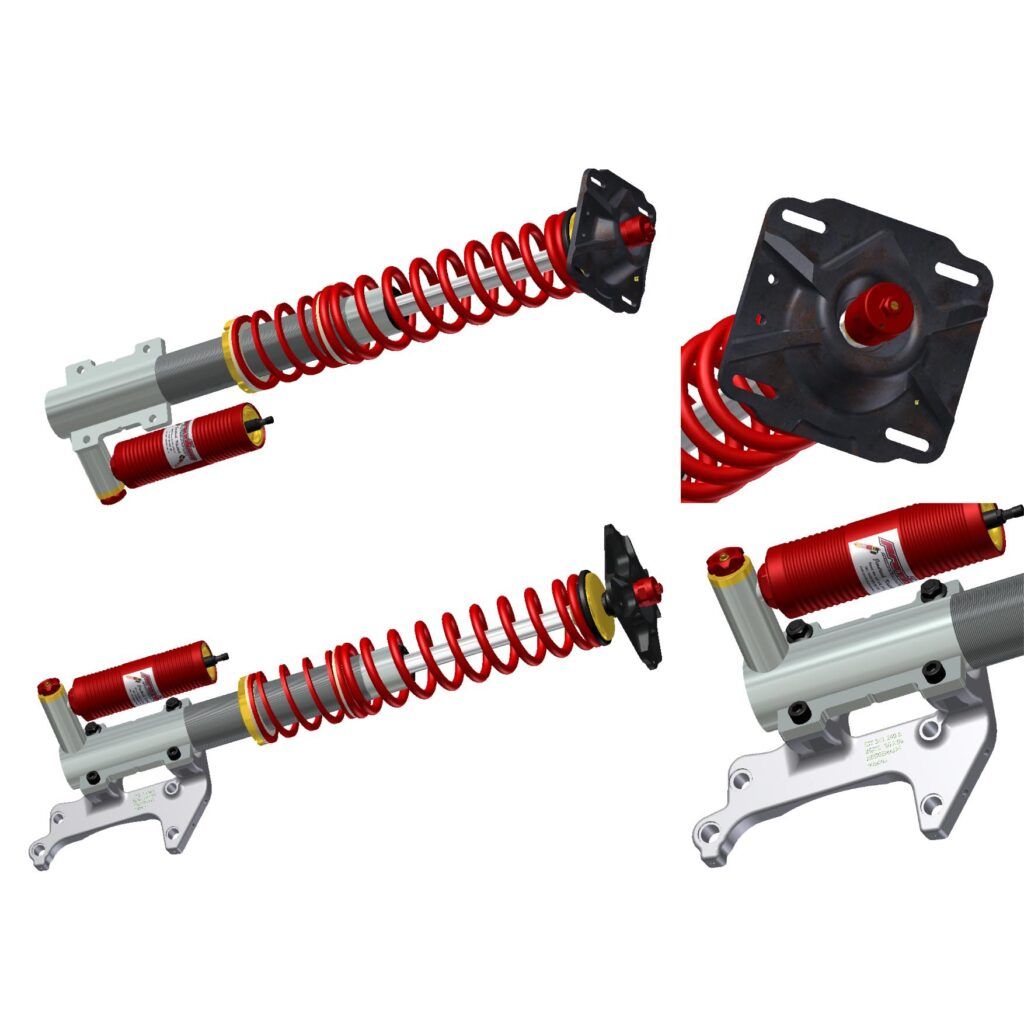 Skoda Fabia MK3 Rallycross Protlum Suspensions